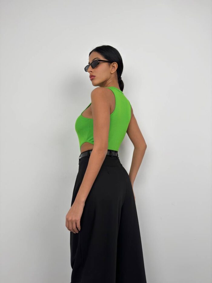 Window Detail Swimming Bodysuit - Producer: Black Fashion - Wholesale Women Clothes - TheBS Women