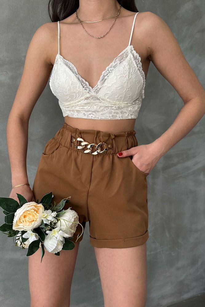 BitterBelt Loop Pocket Shorts - Producer: Topshow - Wholesale Women Clothes - TheBS Women