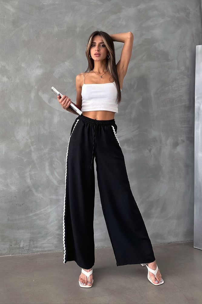 D 2625 Sutade Detailed Trousers - Producer: Topshow - Wholesale Women Clothes - TheBS Women
