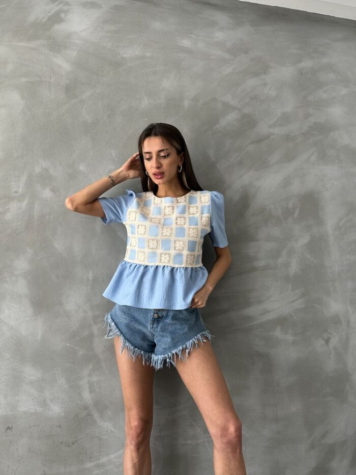 Lace Detailed Blouse - Producer: Topshow - Wholesale Women Clothes - TheBS Women