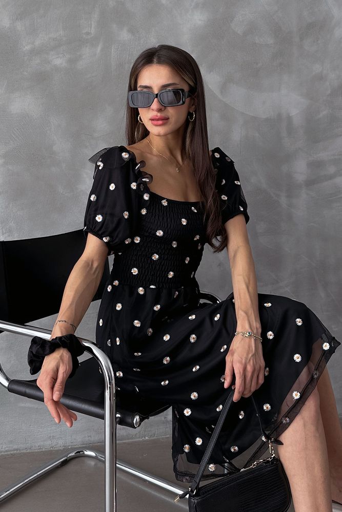 Boat Neck Chest Gimp Dress - Producer: Topshow - Wholesale Women Clothes - TheBS Women
