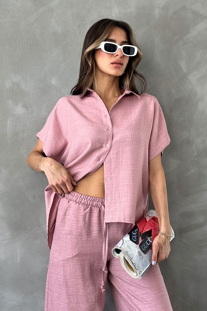 Powder Back Lace Detailed Shirt - Producer: Topshow - Wholesale Women Clothes - TheBS Women