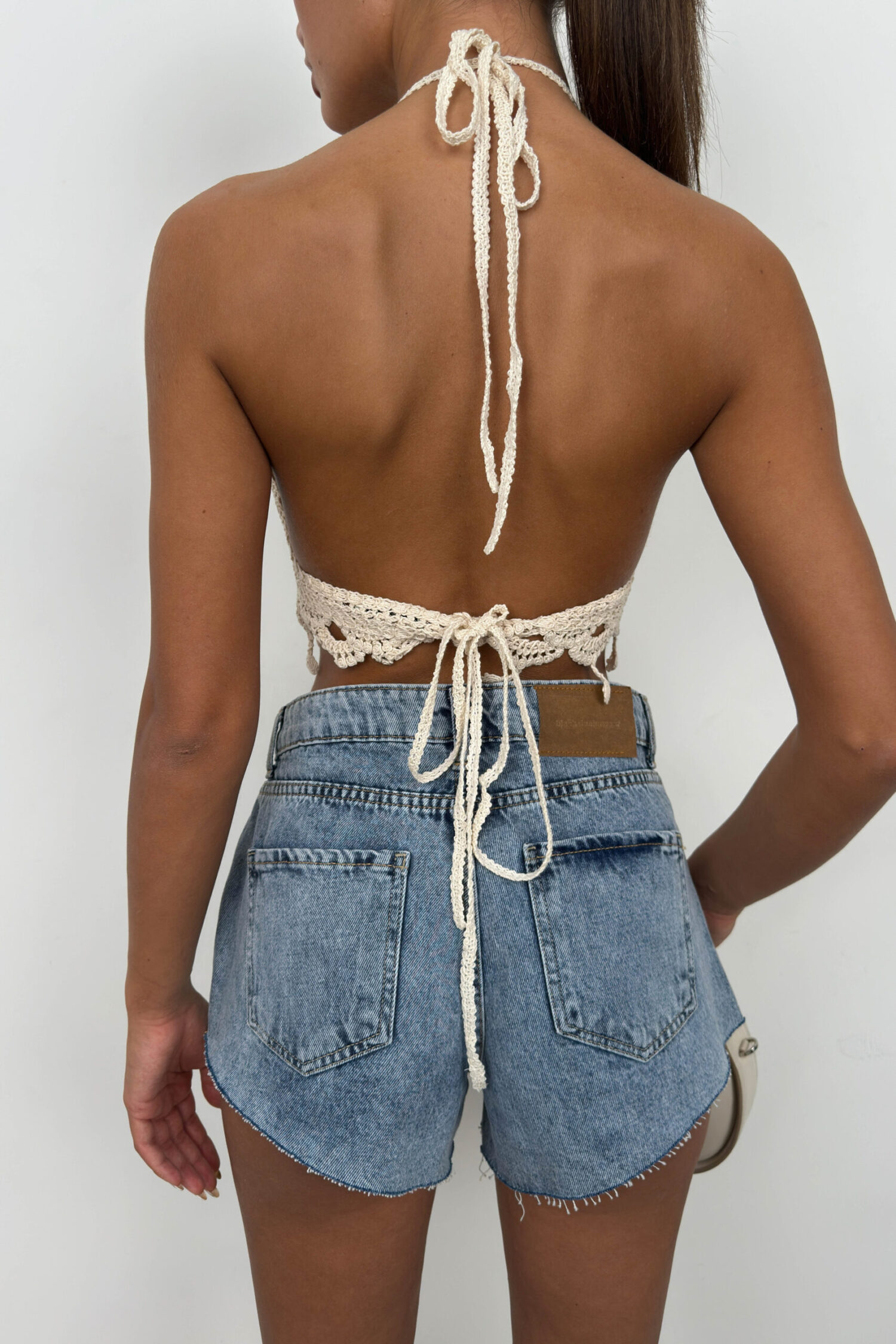 Openwork Embroidery Bra - Stone - Producer: Black Fashion - Wholesale Women Clothes - TheBS Women