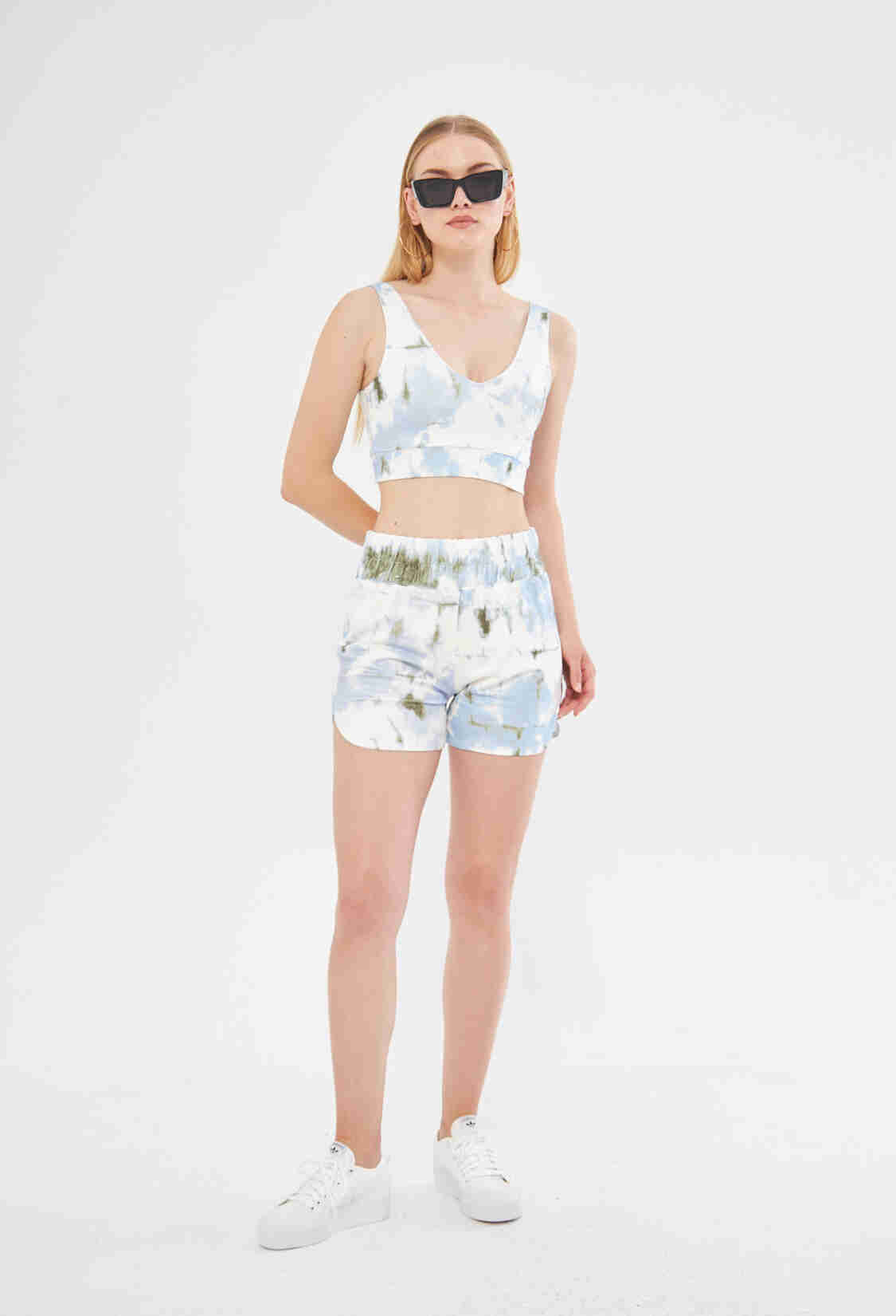 Olla Double Layer Cotton Crop Top In - Brand: Evable - Women & Kids, Baby Clothes Wholesale - TheBS Women