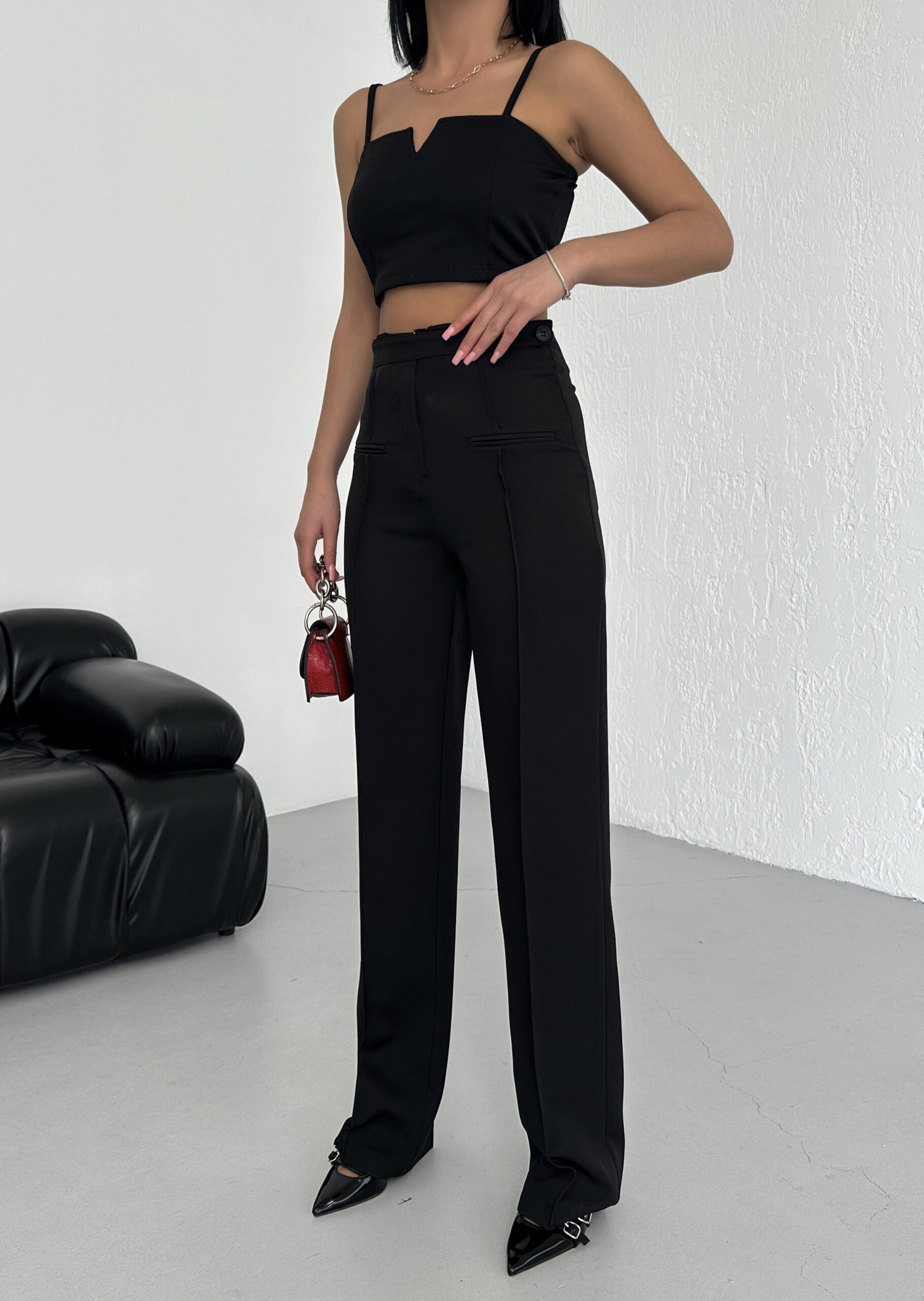 Fillet Pocket Trousers - Brand: Ouz Fashion - Women & Kids, Baby Clothes Wholesale - TheBS Women