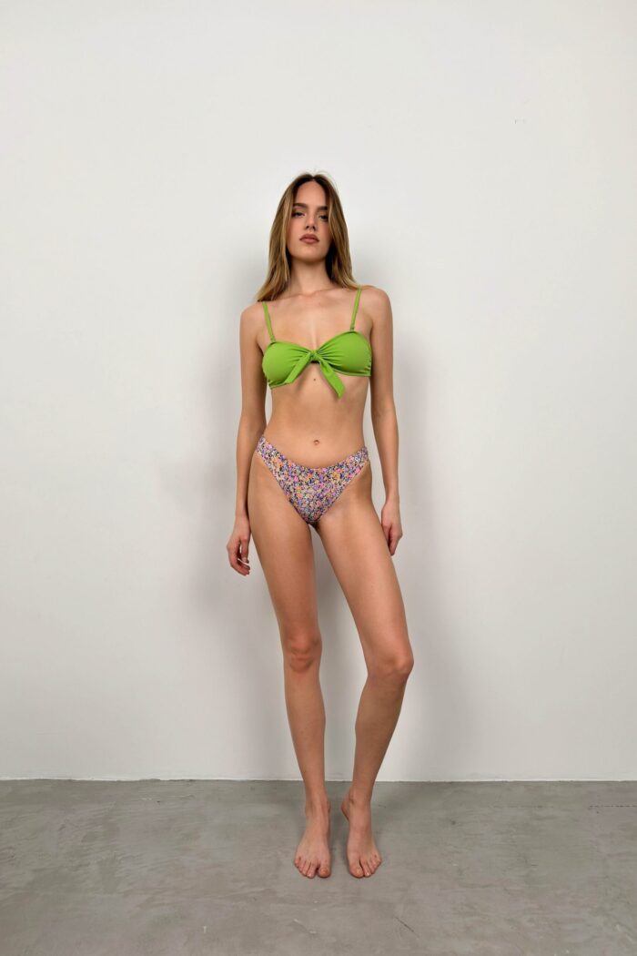 Bow Detail Floral Bikini Suit - Producer: Black Fashion - Wholesale Women Clothes - TheBS Women