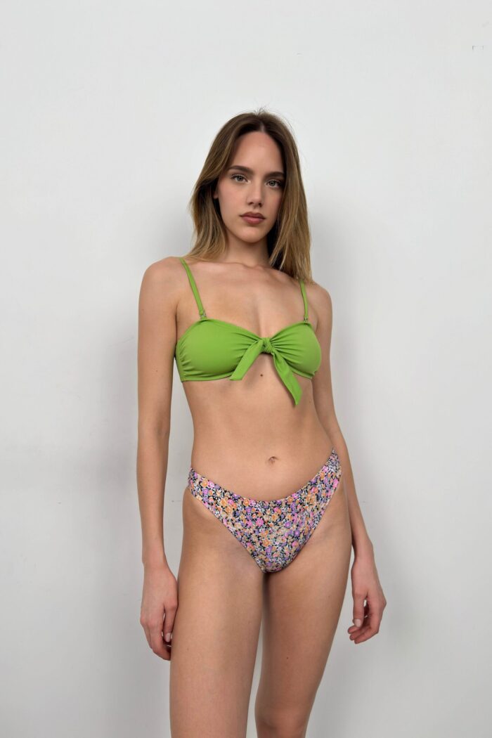 Bow Detail Floral Bikini Suit - Producer: Black Fashion - Wholesale Women Clothes - TheBS Women