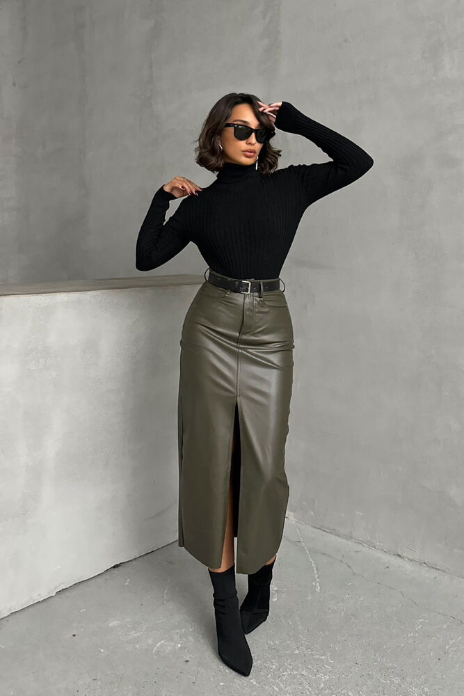 Leather Skirt - Producer: Topshow - Wholesale Women Clothes - TheBS Women