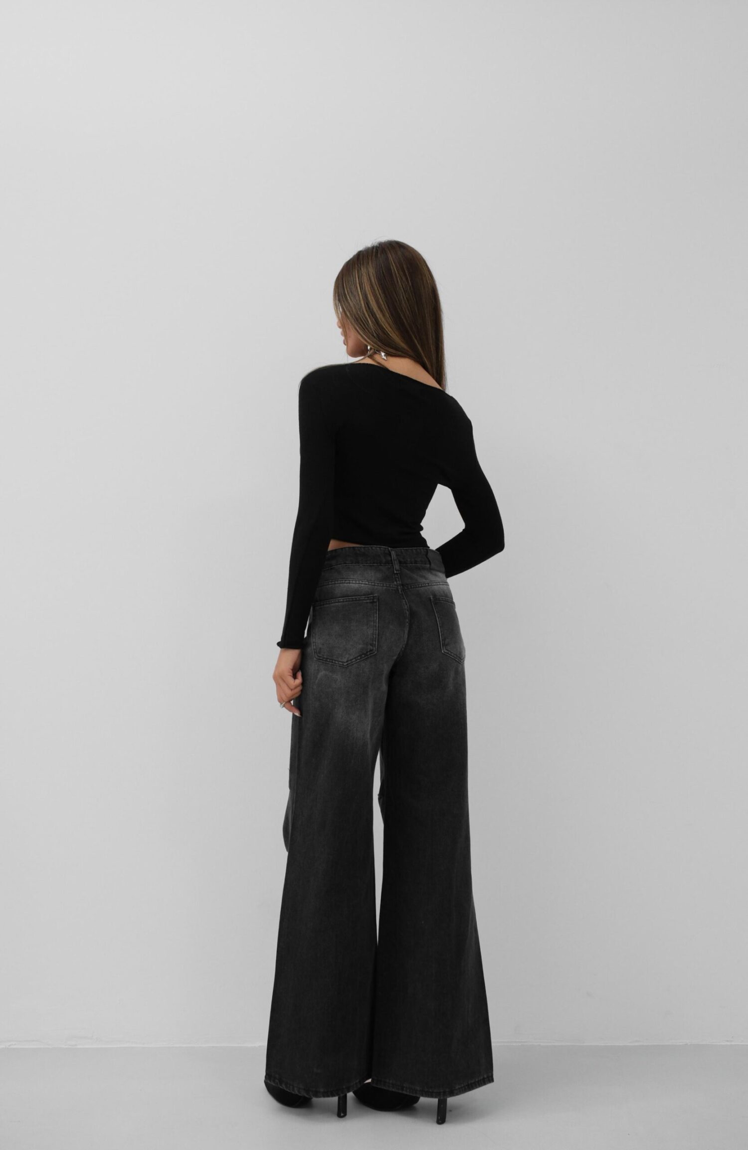Chest Knot Detail Blouse - Producer: Black Fashion - Wholesale Women Clothes - TheBS Women