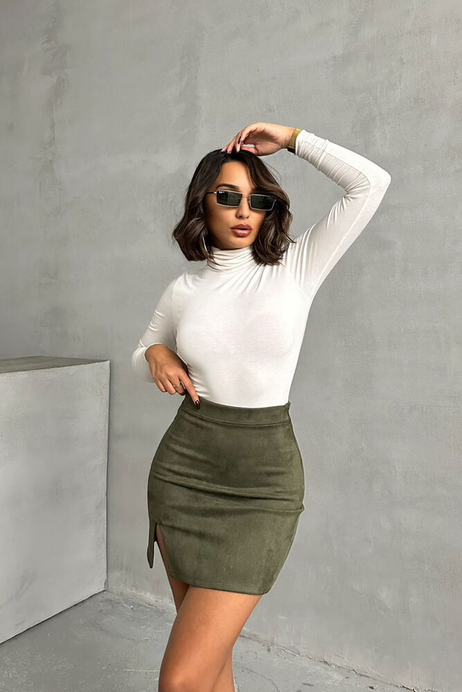 Suede Mini Skirt - Producer: Topshow - Wholesale Women Clothes - TheBS Women