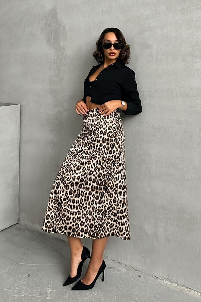 Leopard Pattern Skirt - Producer: Topshow - Wholesale Women Clothes - TheBS Women