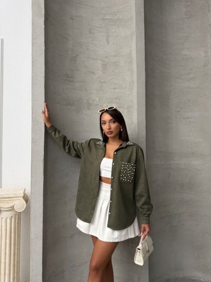 Pocket Detailed Shirt - Producer: Topshow - Wholesale Women Clothes - TheBS Women