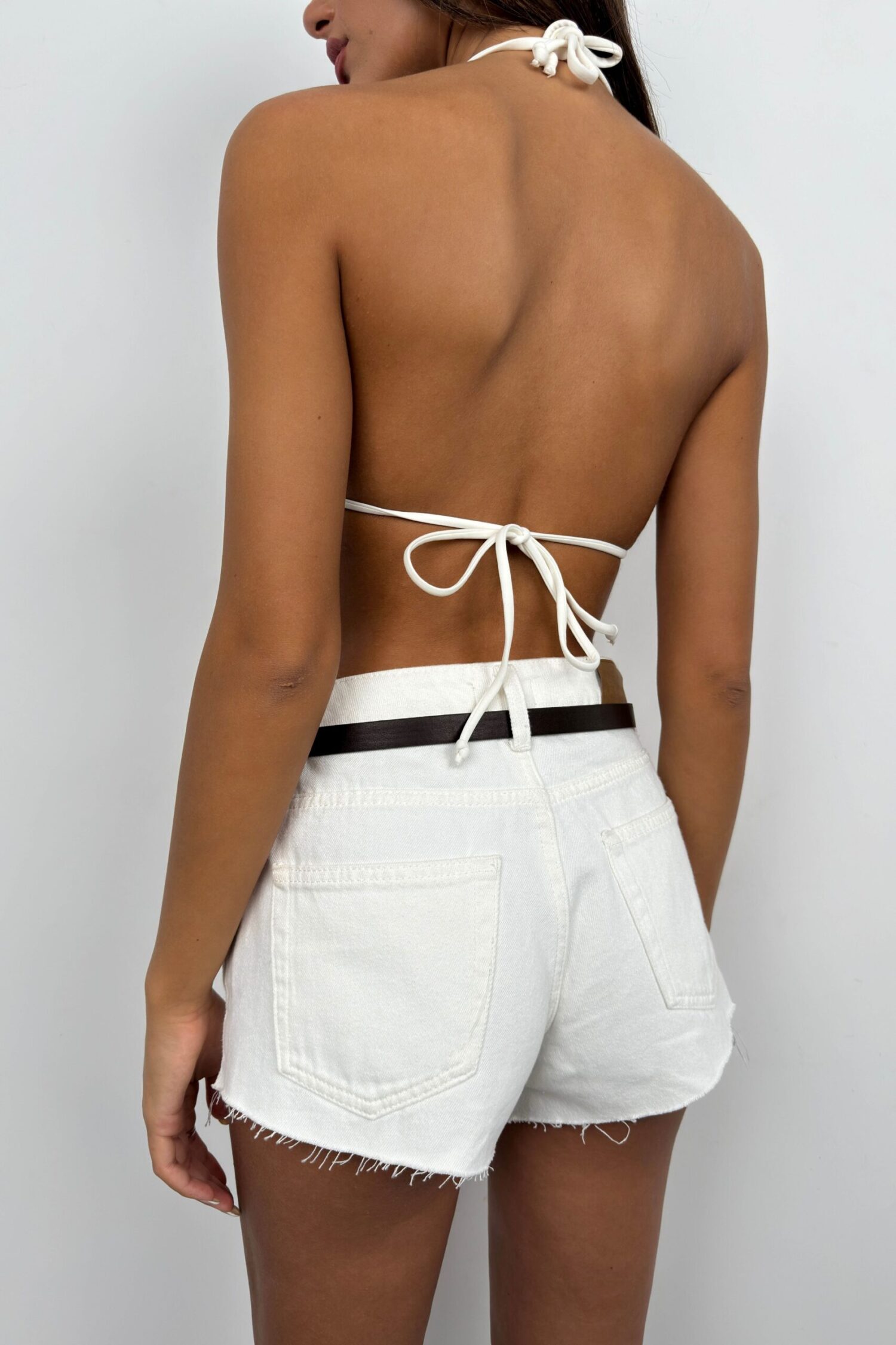 Rectangular Buckled Thin Belt - Producer: Black Fashion - Wholesale Women Clothes - TheBS Women