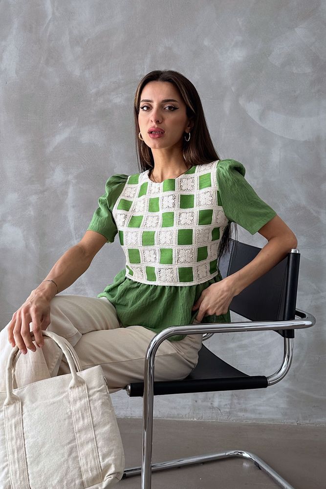 Lace Detailed Blouse - Producer: Topshow - Wholesale Women Clothes - TheBS Women