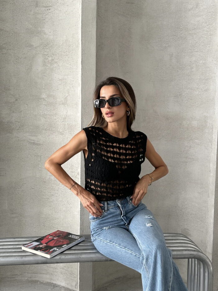 D 0026 Knitwear Vest - Producer: Topshow - Wholesale Women Clothes - TheBS Women