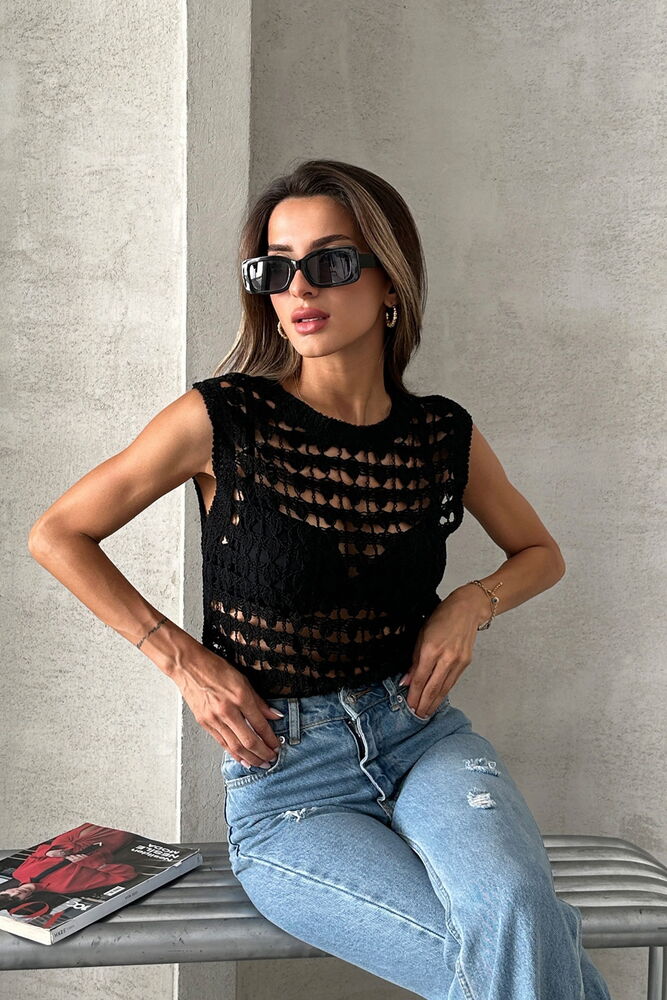 D 0026 Knitwear Vest - Producer: Topshow - Wholesale Women Clothes - TheBS Women