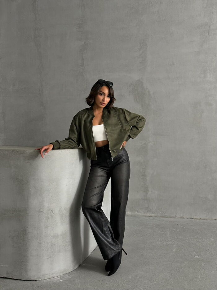 Suede Jacket - Producer: Topshow - Wholesale Women Clothes - TheBS Women