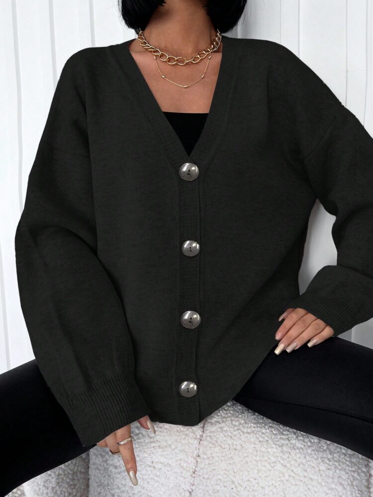 Plain Pique Cardigan - Producer: My Fashion - Wholesale Women Clothes - TheBS Women