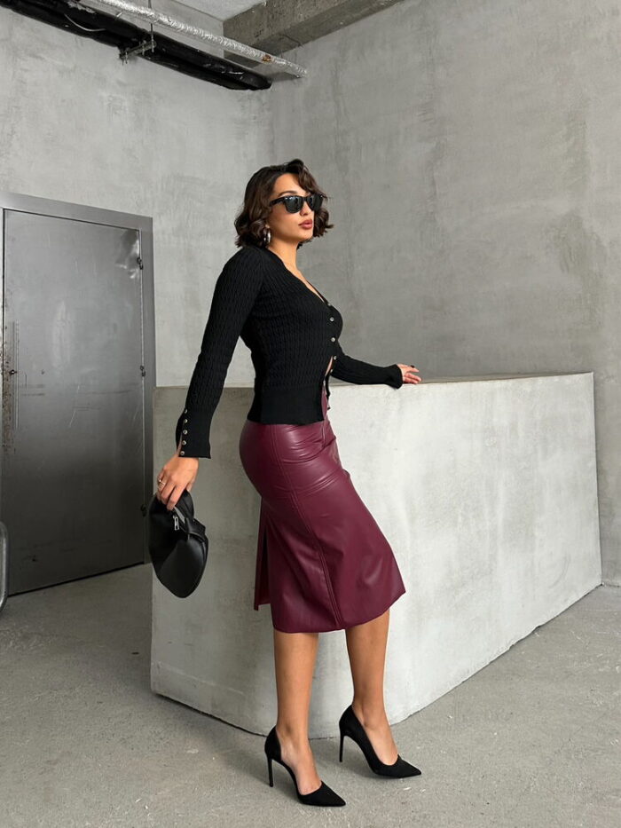Leather Skirt - Producer: Topshow - Wholesale Women Clothes - TheBS Women