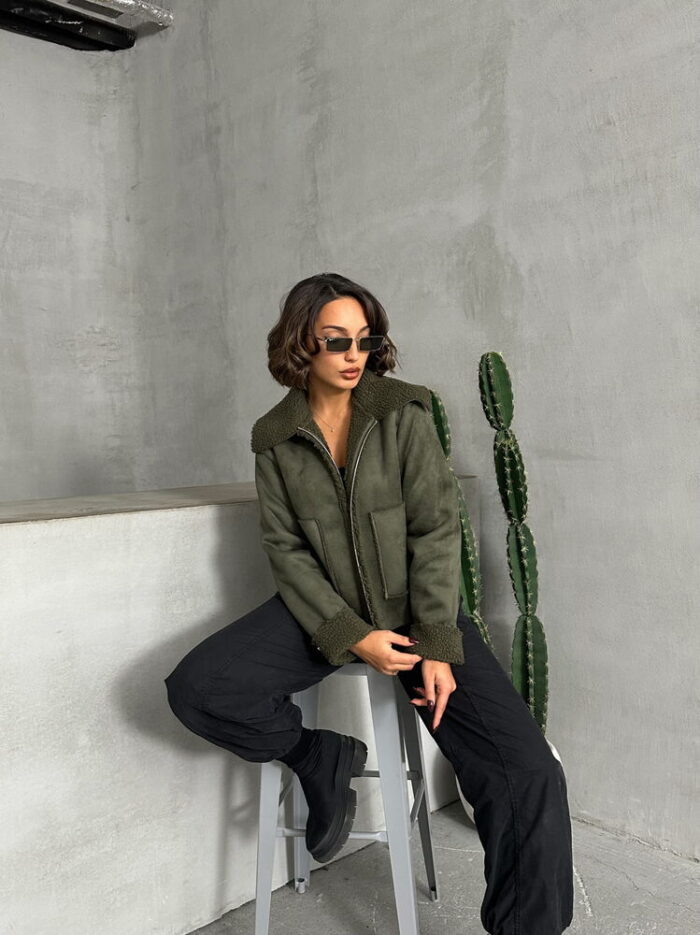 F Suede Plush Wholesale Coat - Producer: Topshow - Wholesale Women Clothes - TheBS Women