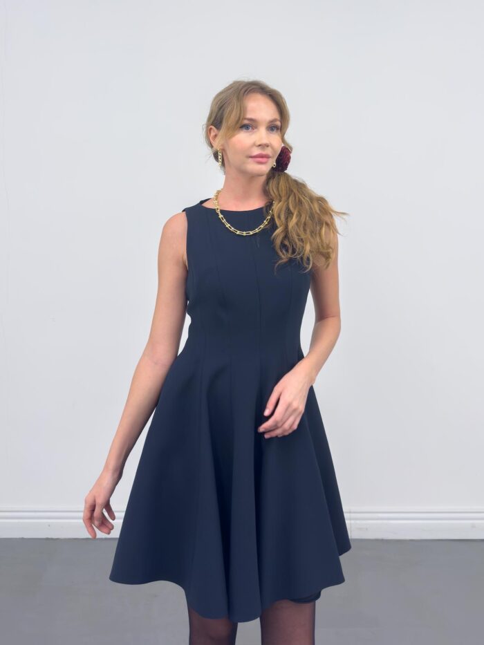 Seam Trace Flounce Mini Dress - Producer: Juste - Wholesale Women Clothes - TheBS Women