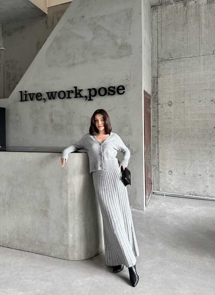 Raised Cardigan Set - Producer: My Fashion - Wholesale Women Clothes - TheBS Women