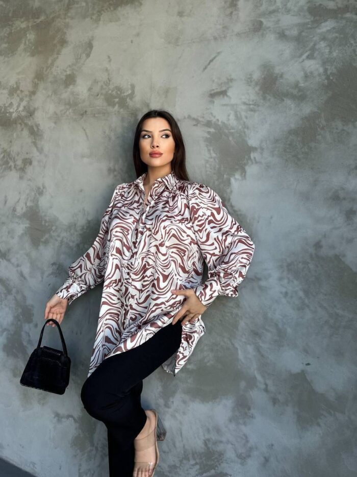 Satin Shirt - Producer: My Jest Fashion - Wholesale Women Clothes - TheBS Women