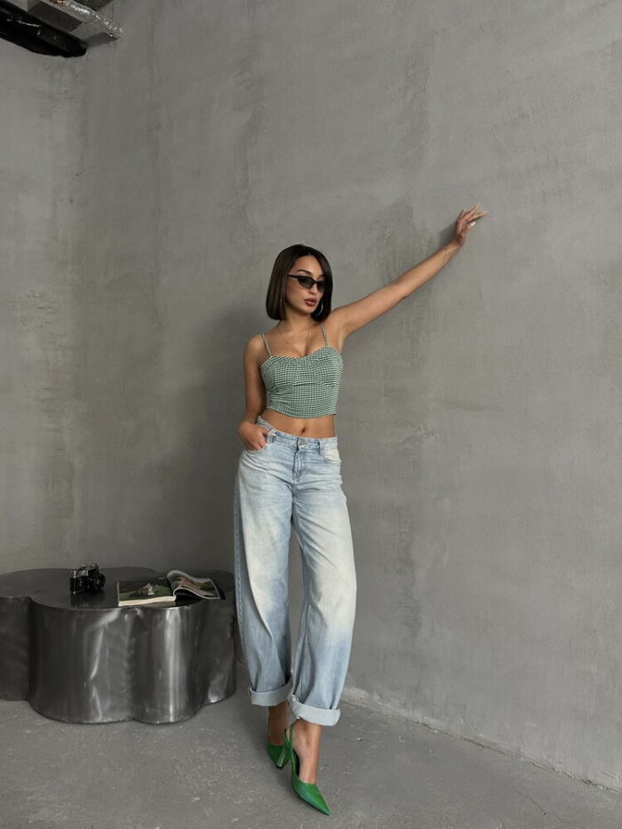 Pötikare Bustier - Green - Producer: Topshow - Wholesale Women Clothes - TheBS Women