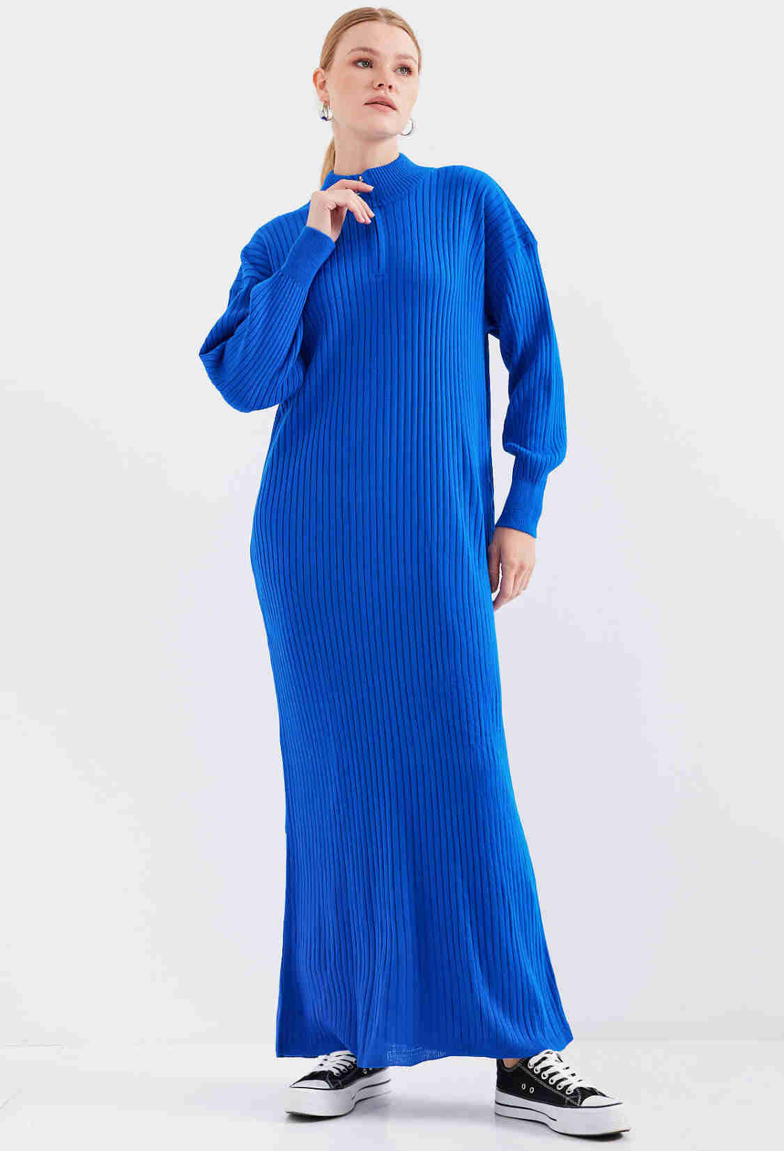Full-length Knitwear Dress - Saks - Brand: Bigdart - Women & Kids, Baby Clothes Wholesale - TheBS Women
