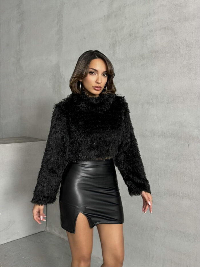 Faux Leather Mini Skirt - Producer: Topshow - Wholesale Women Clothes - TheBS Women