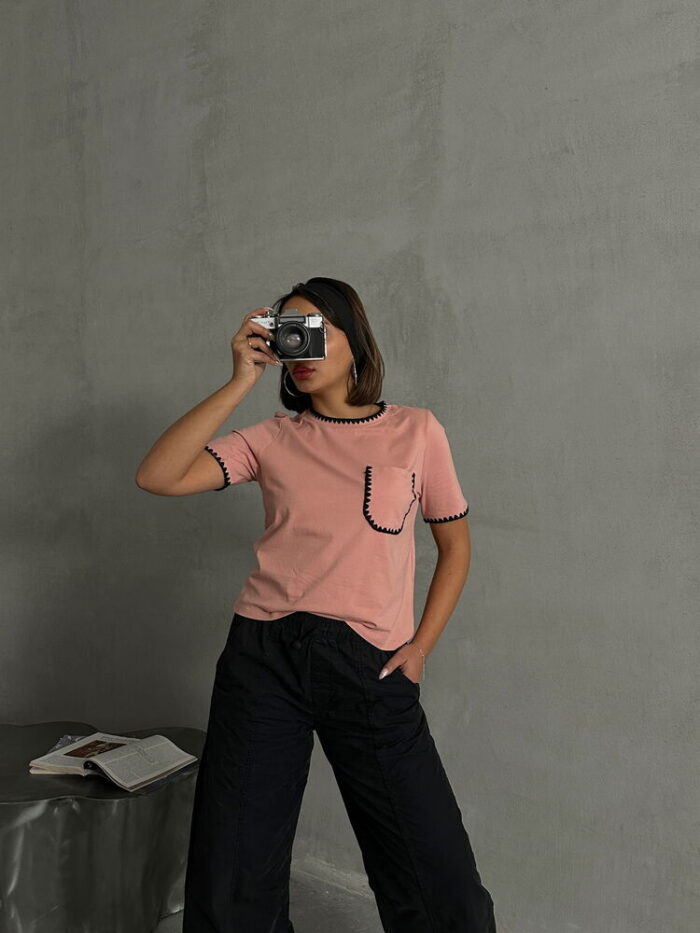 Powder D 2631 Shepherd Stitched T-Shirt - Producer: Topshow - Wholesale Women Clothes - TheBS Women