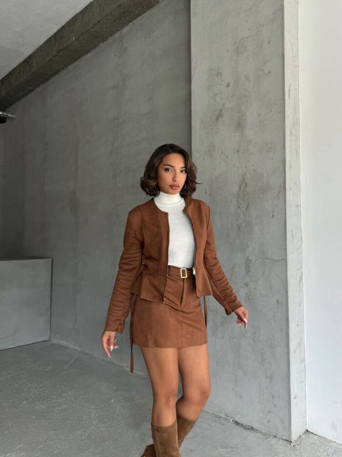 Belted Wholesale Skirt - Producer: Topshow - Wholesale Women Clothes - TheBS Women
