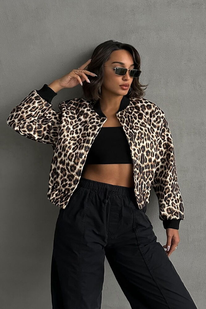 Leopard Pattern Cachet Coat - Producer: Topshow - Wholesale Women Clothes - TheBS Women