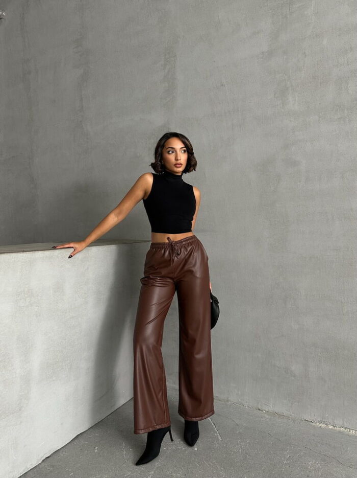 Leather Trousers - Producer: Topshow - Wholesale Women Clothes - TheBS Women