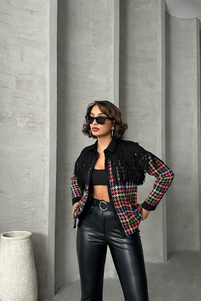 Plaid Shirt - Black - Producer: Topshow - Wholesale Women Clothes - TheBS Women