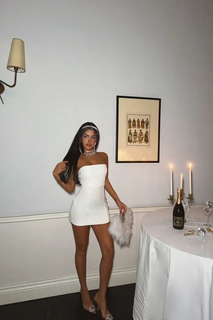 Strapless Mini Dress - Producer: EYYO ATELIER - Wholesale Women Clothes - TheBS Women