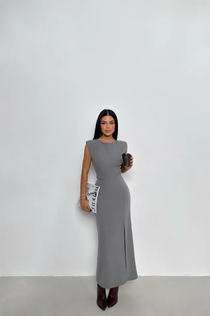 Basic Midi Dress - Producer: EYYO ATELIER - Wholesale Women Clothes - TheBS Women