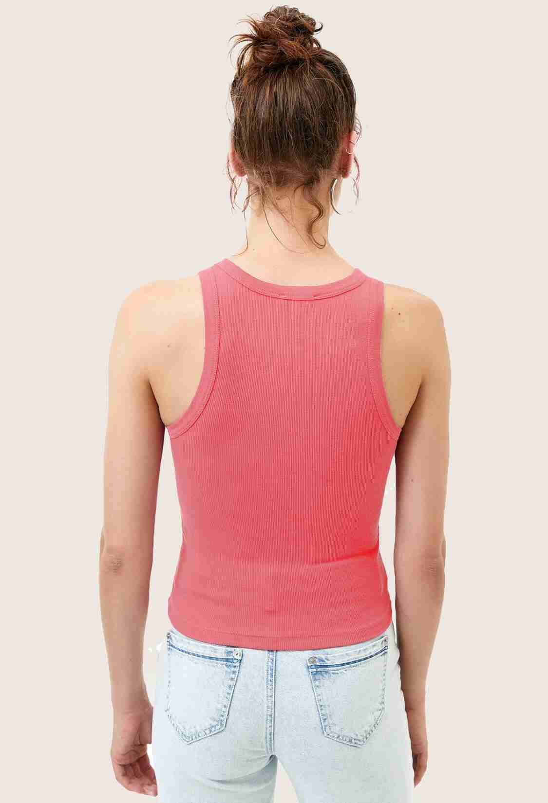 Ribbed Halter Neck Knitted Undershirt - Brand: la & vetta - Women & Kids, Baby Clothes Wholesale - TheBS Women