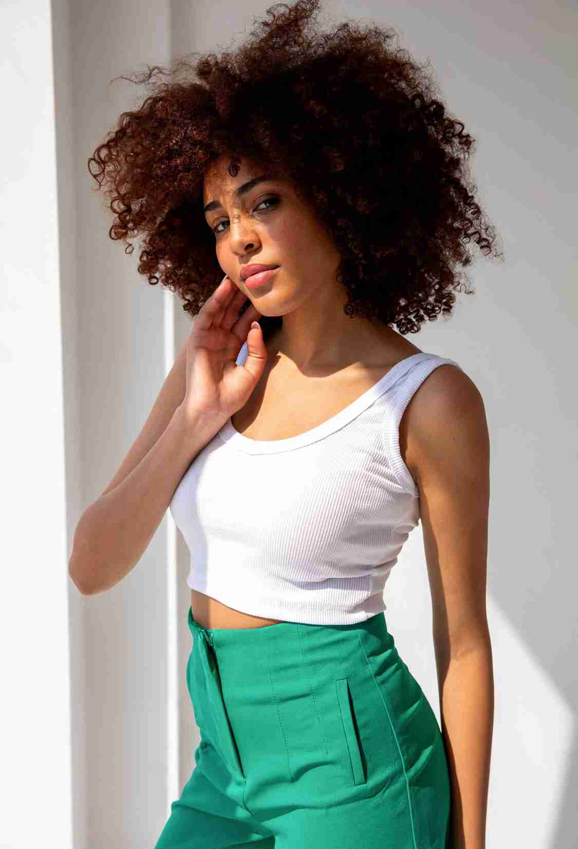 Corded Strap Crop Top Blouse - Brand: la & vetta - Women & Kids, Baby Clothes Wholesale - TheBS Women