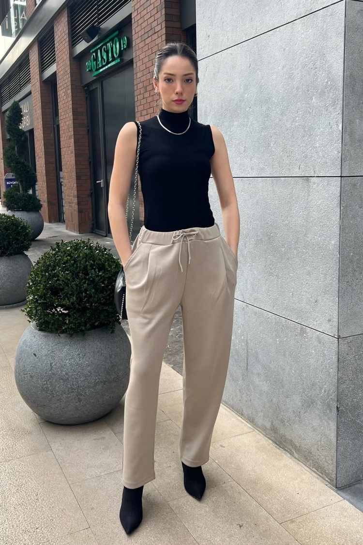 Relaxed Elastic Waist Jogger Pants - Brand: la & vetta - Women & Kids, Baby Clothes Wholesale - TheBS Women