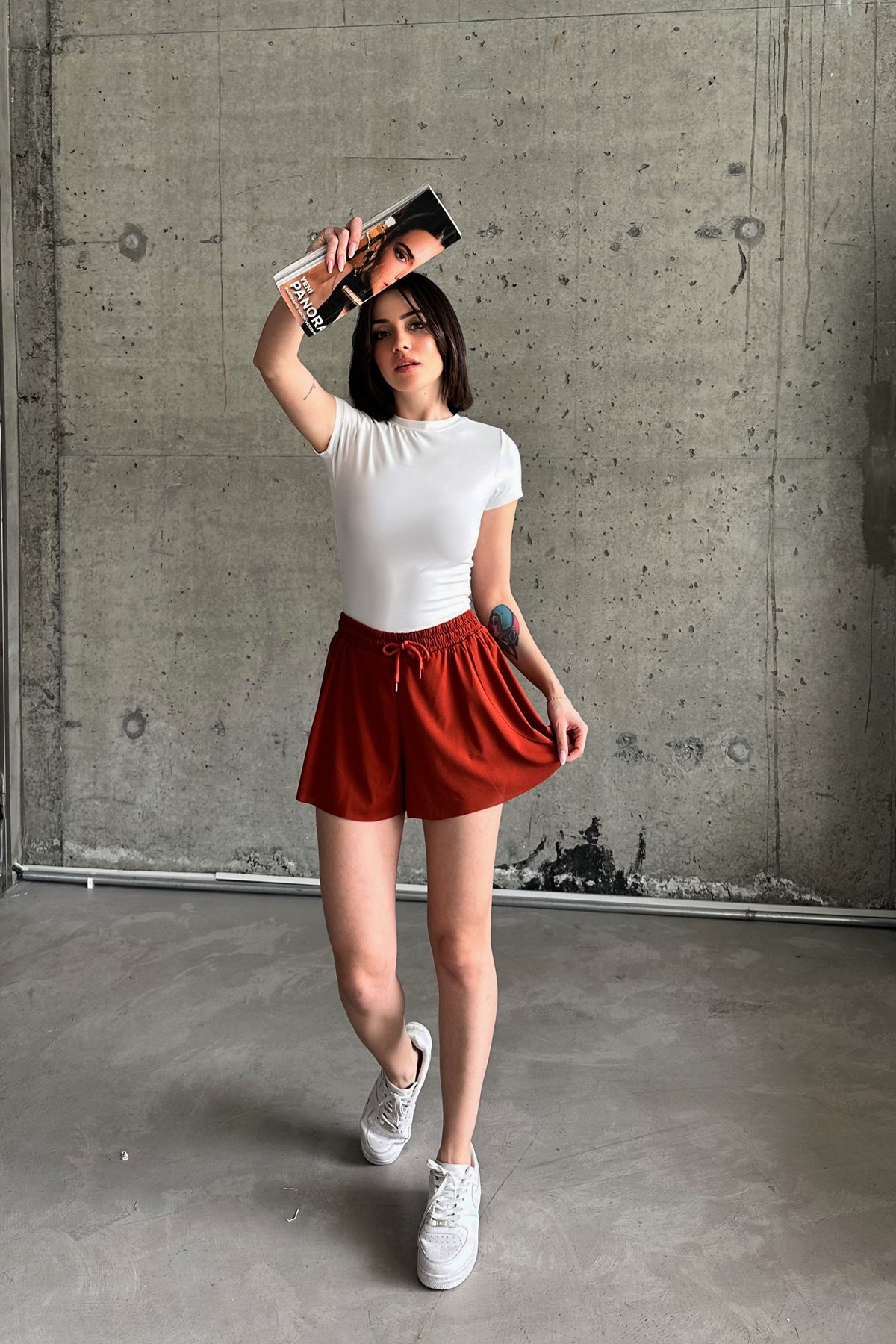 Loose-Fit Tights Sports Shorts – Brand: la & vetta – Women & Kids, Baby Clothes Wholesale – TheBS Women