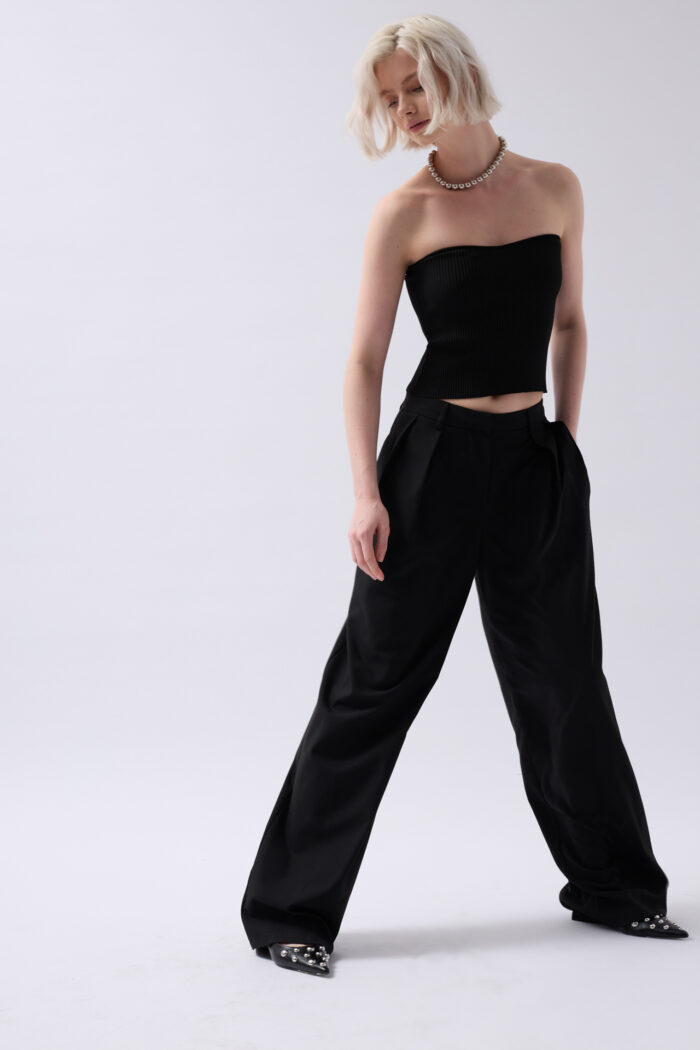 Strapless Textured Bustier - Producer: Black Fashion - Wholesale Women Clothes - TheBS Women