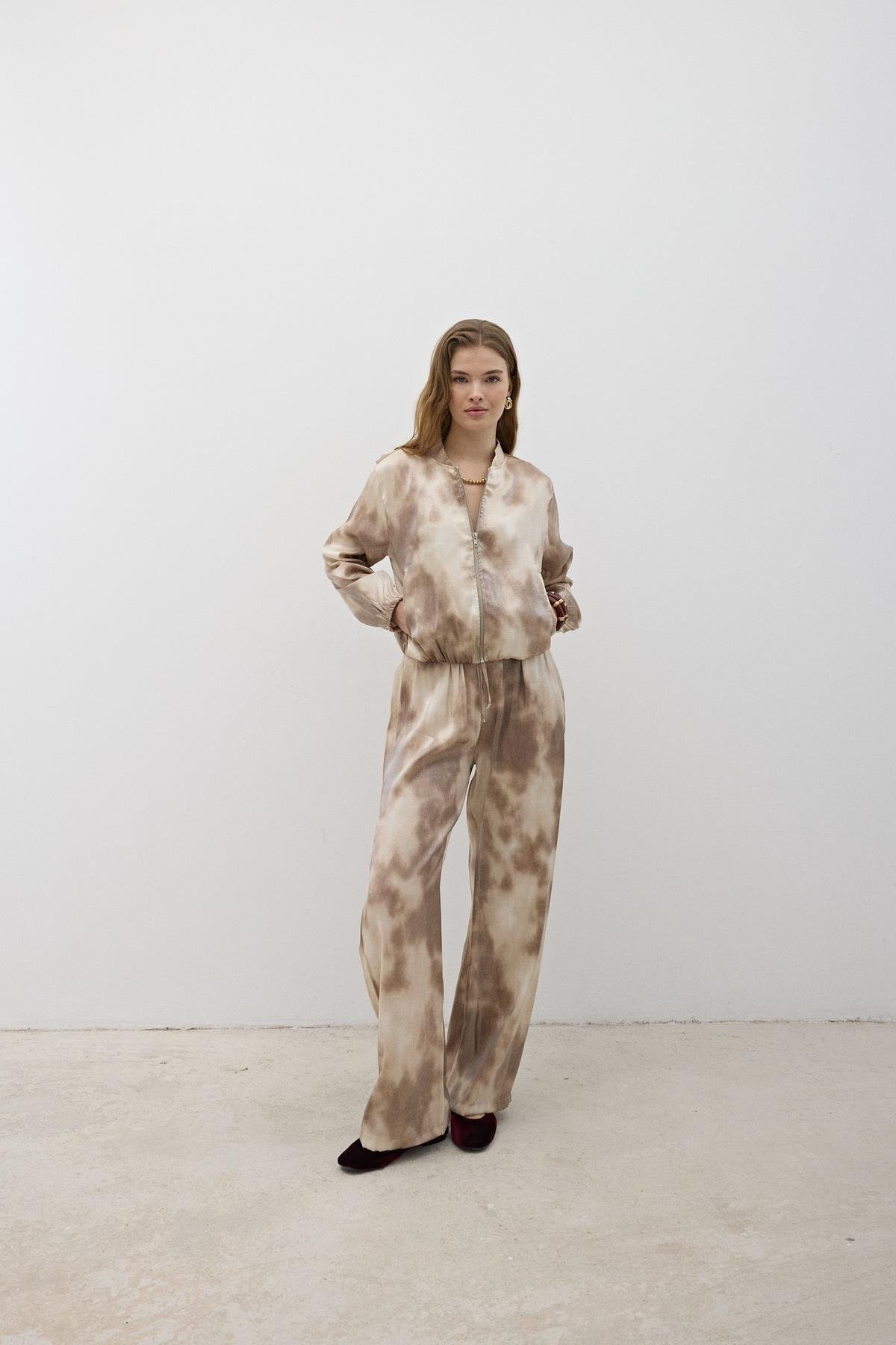 Satin JacketWith Front Zipper - Brand: Levure - Women & Kids, Baby Clothes Wholesale - TheBS Women