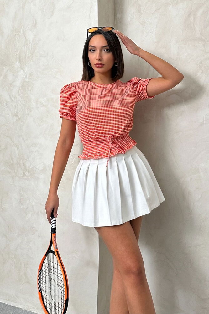 Blouse With Waist Gipeli Pötikareli - Producer: Topshow - Wholesale Women Clothes - TheBS Women