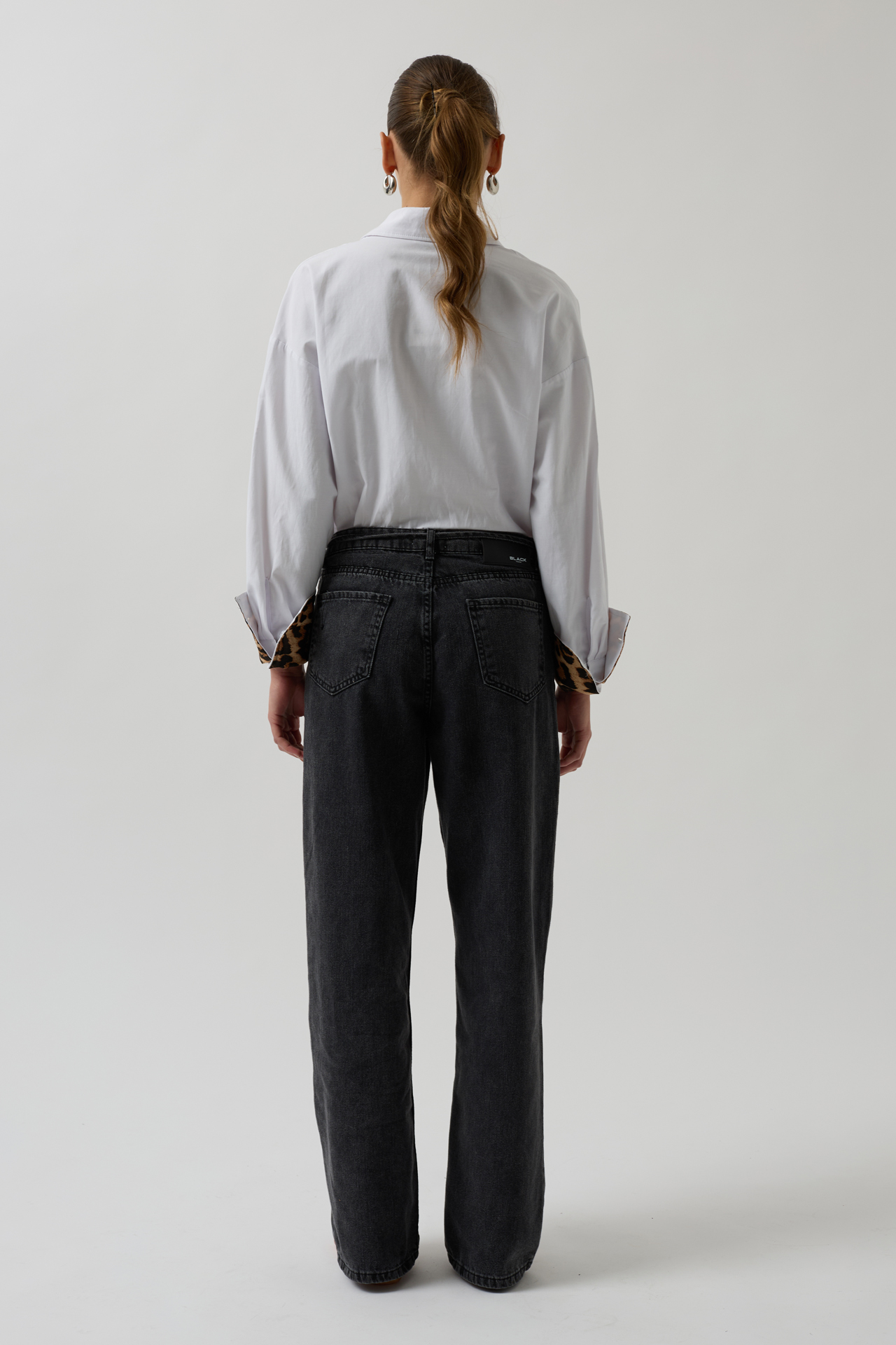 Biye Detail Straight Jean - Snow Wash Smoked - Producer: Black Fashion - Wholesale Women Clothes - TheBS Women