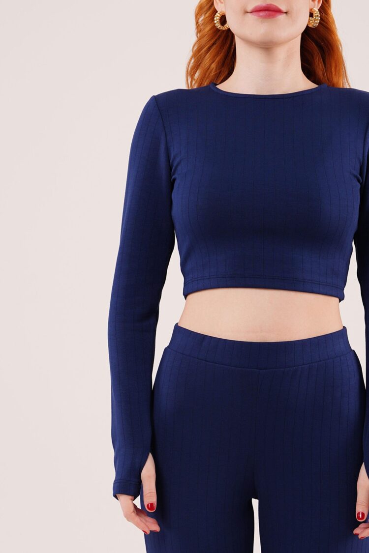 Ribbed Blouse And PantsDouble Suit - Producer: Lustrin - Wholesale Women Clothes - TheBS Women