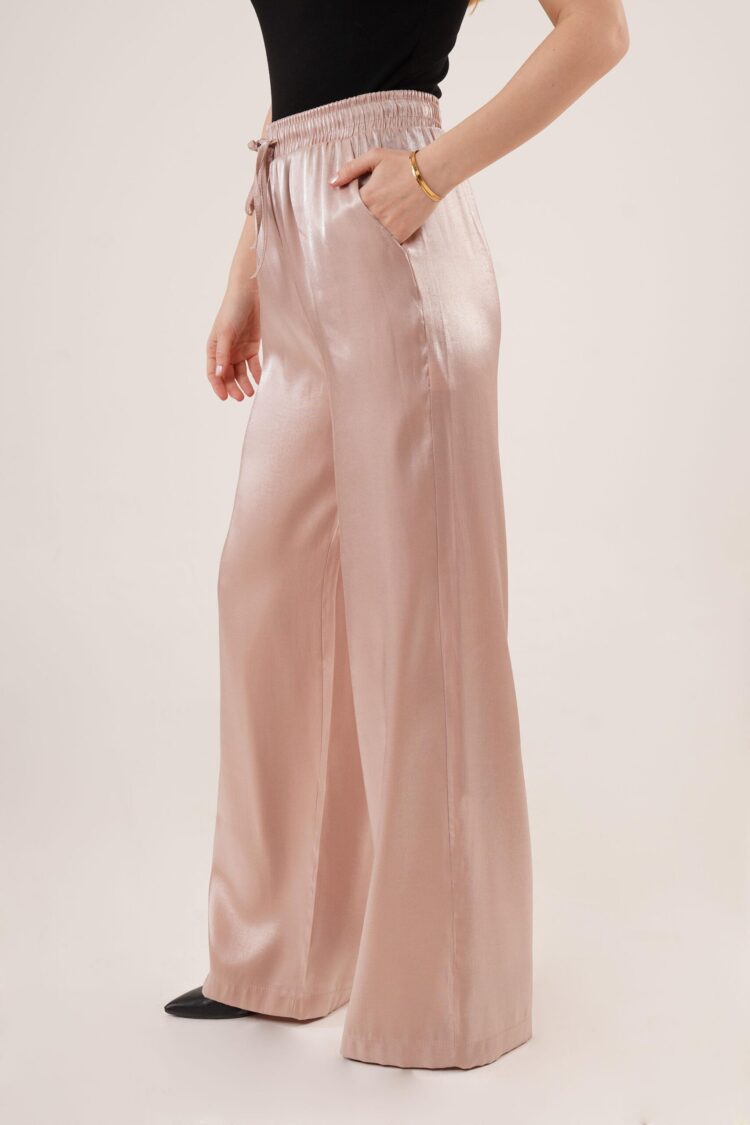 Loose Leg Wholesale Pants With Bright Look Pockets - Producer: Lustrin - Wholesale Women Clothes - TheBS Women