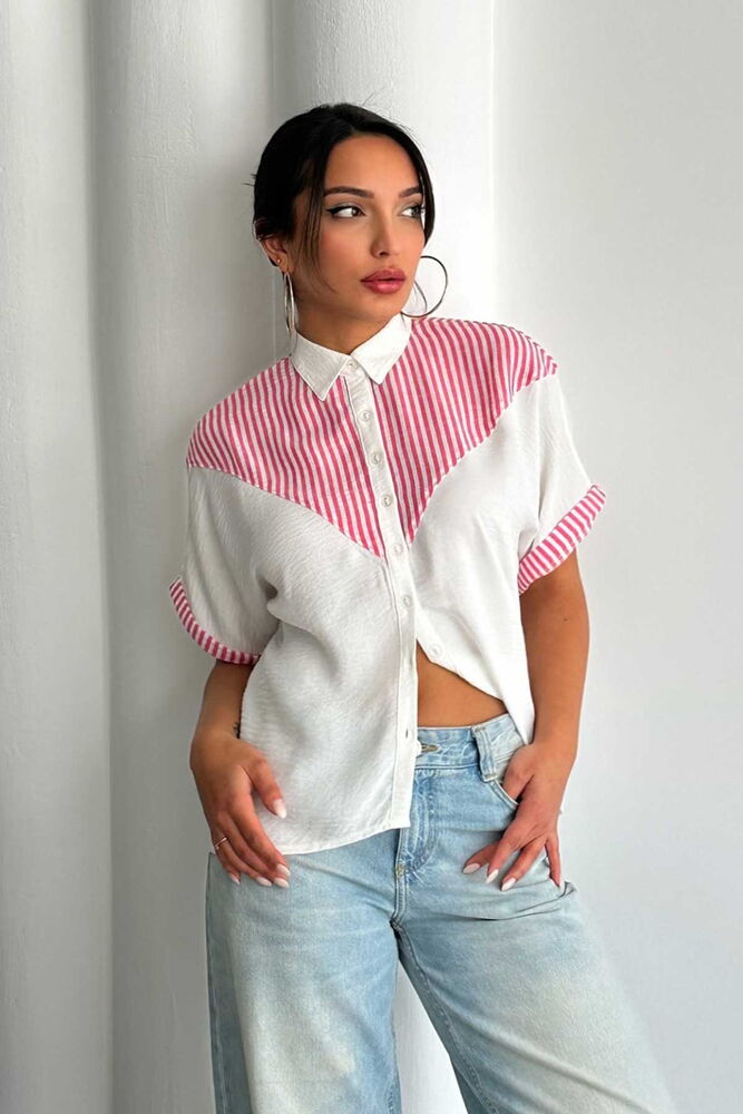 Shirt With Boot Detail - Producer: Topshow - Wholesale Women Clothes - TheBS Women