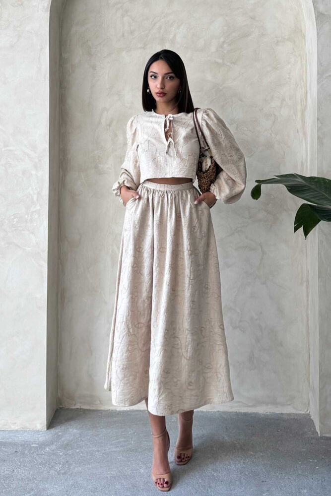 Embroidered Skirt - Producer: Topshow - Wholesale Women Clothes - TheBS Women