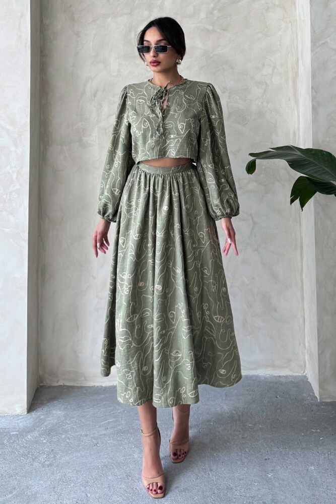 Embroidered Skirt - Light - Producer: Topshow - Wholesale Women Clothes - TheBS Women